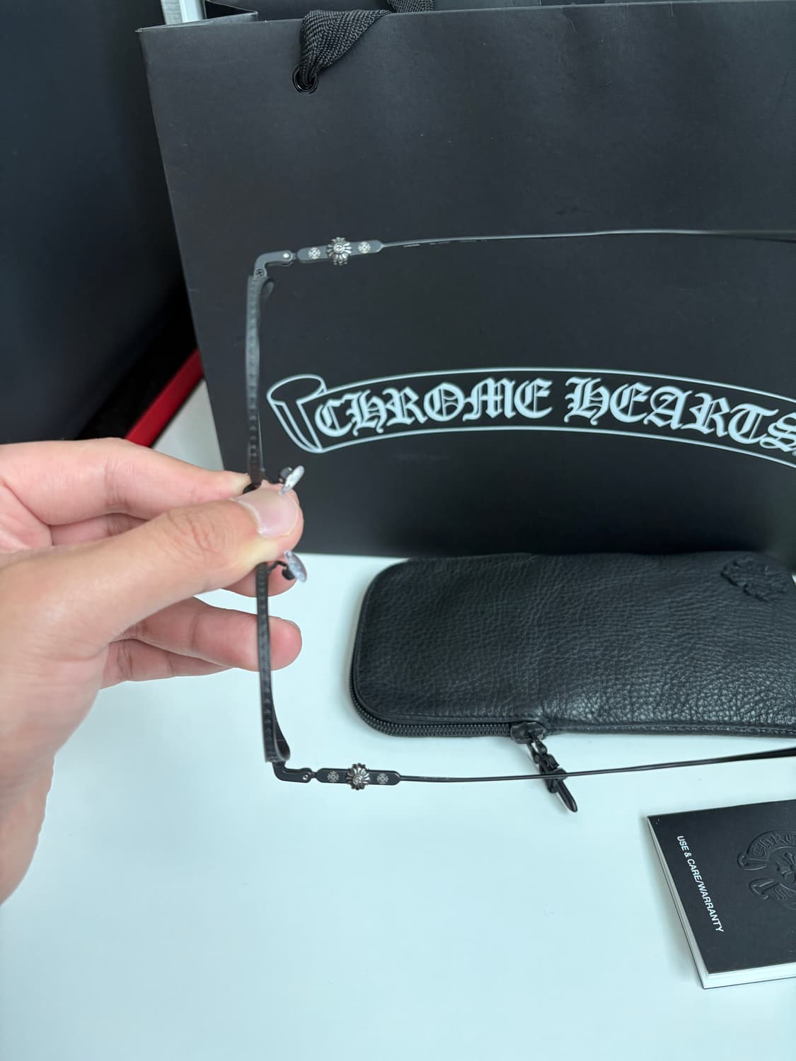 크롬하츠 거쉬 안경 풀구성 판매 상품이미지5