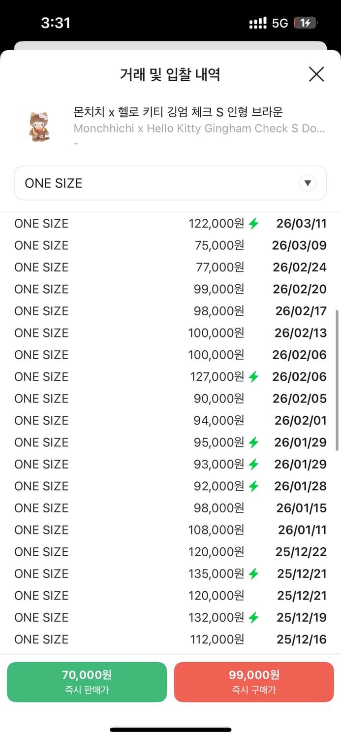 몬치치 헬로키티 콜라보 상품이미지2