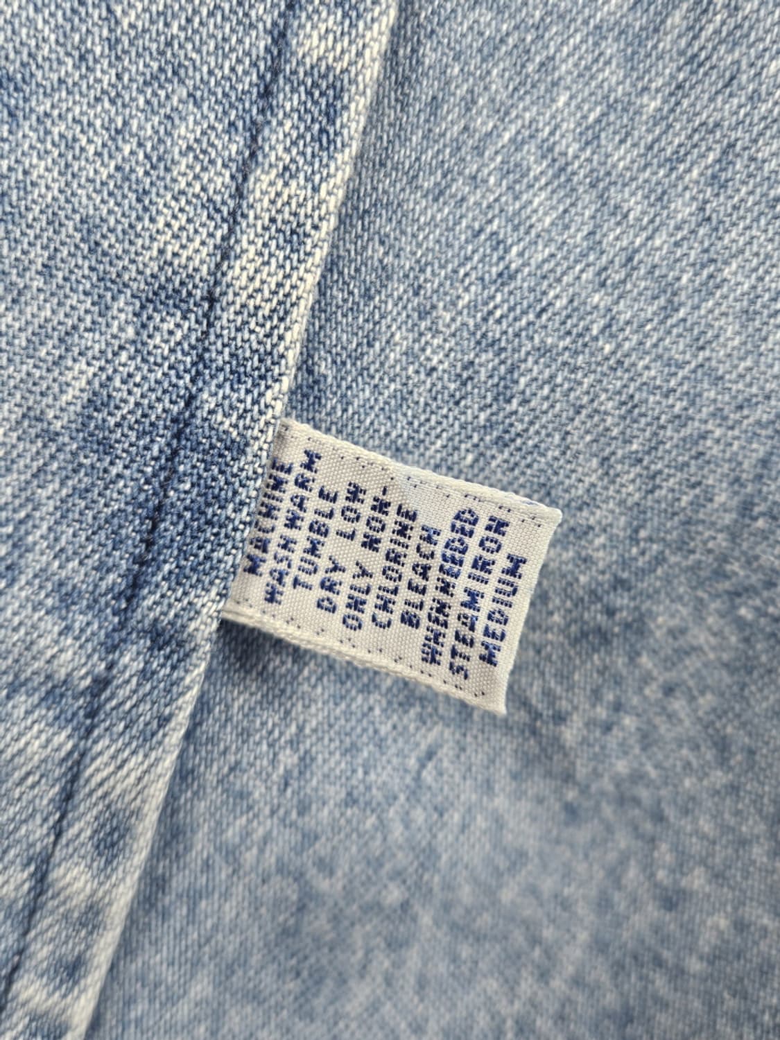 80's 폴로랄프로렌 레드 포니 데님 셔츠 ( L ) / 10534 상품이미지9