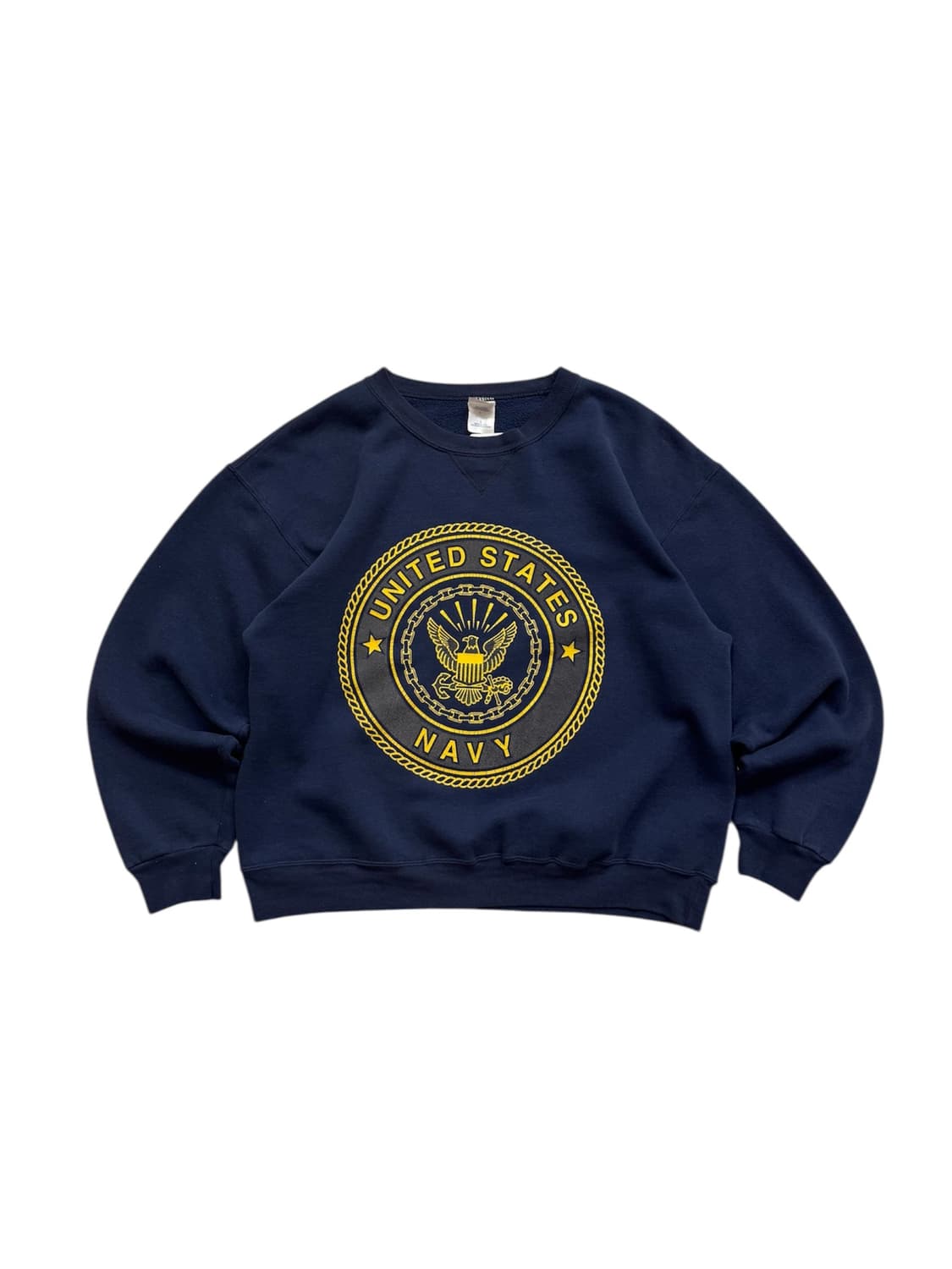 90s SOFFE U.S.NAVY  50/50 스웻셔츠 상품이미지1