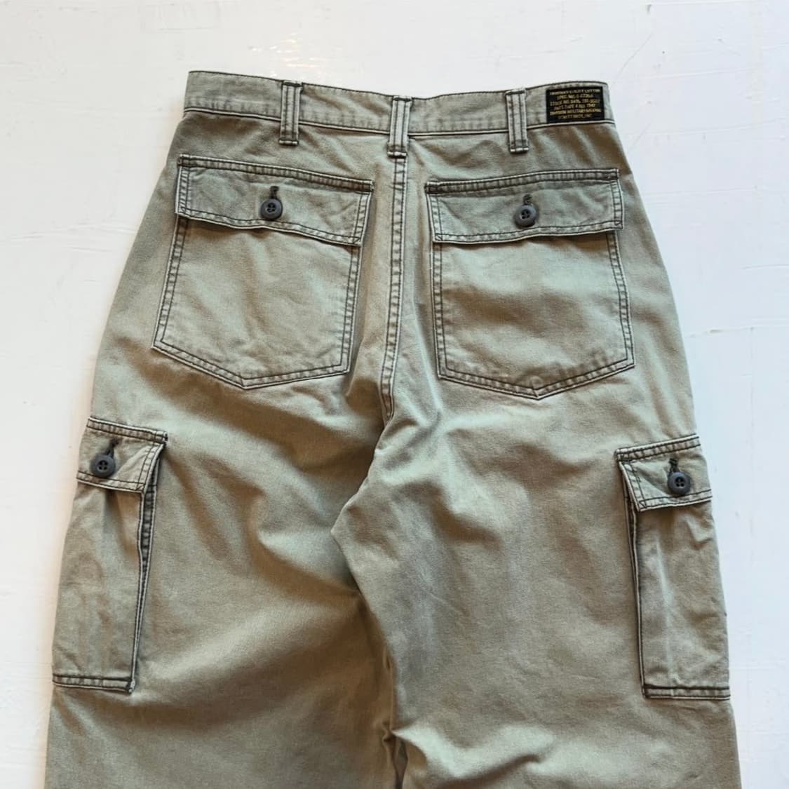 00‘s 쇼트 NYC 밀리터리 카고 팬츠  상품이미지6