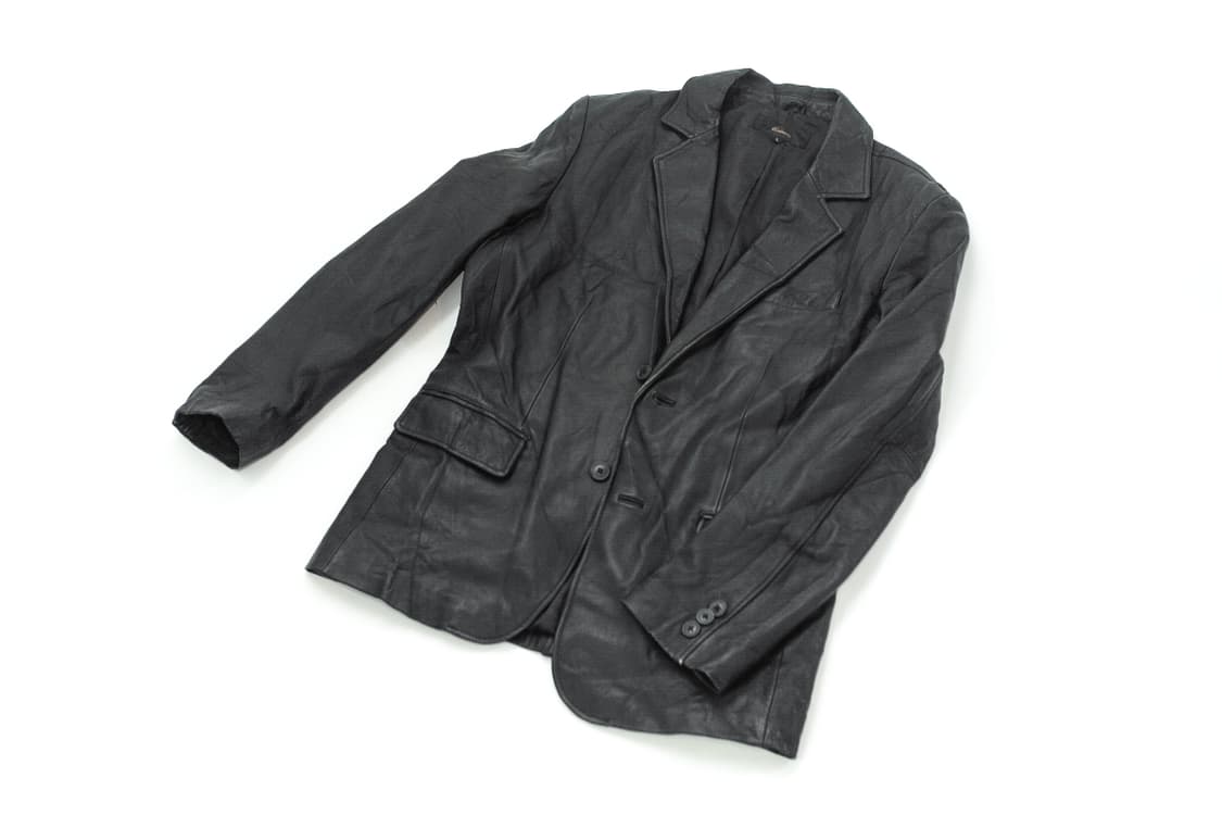 TWO BUTTON LEATHER BLAZER 상품이미지10