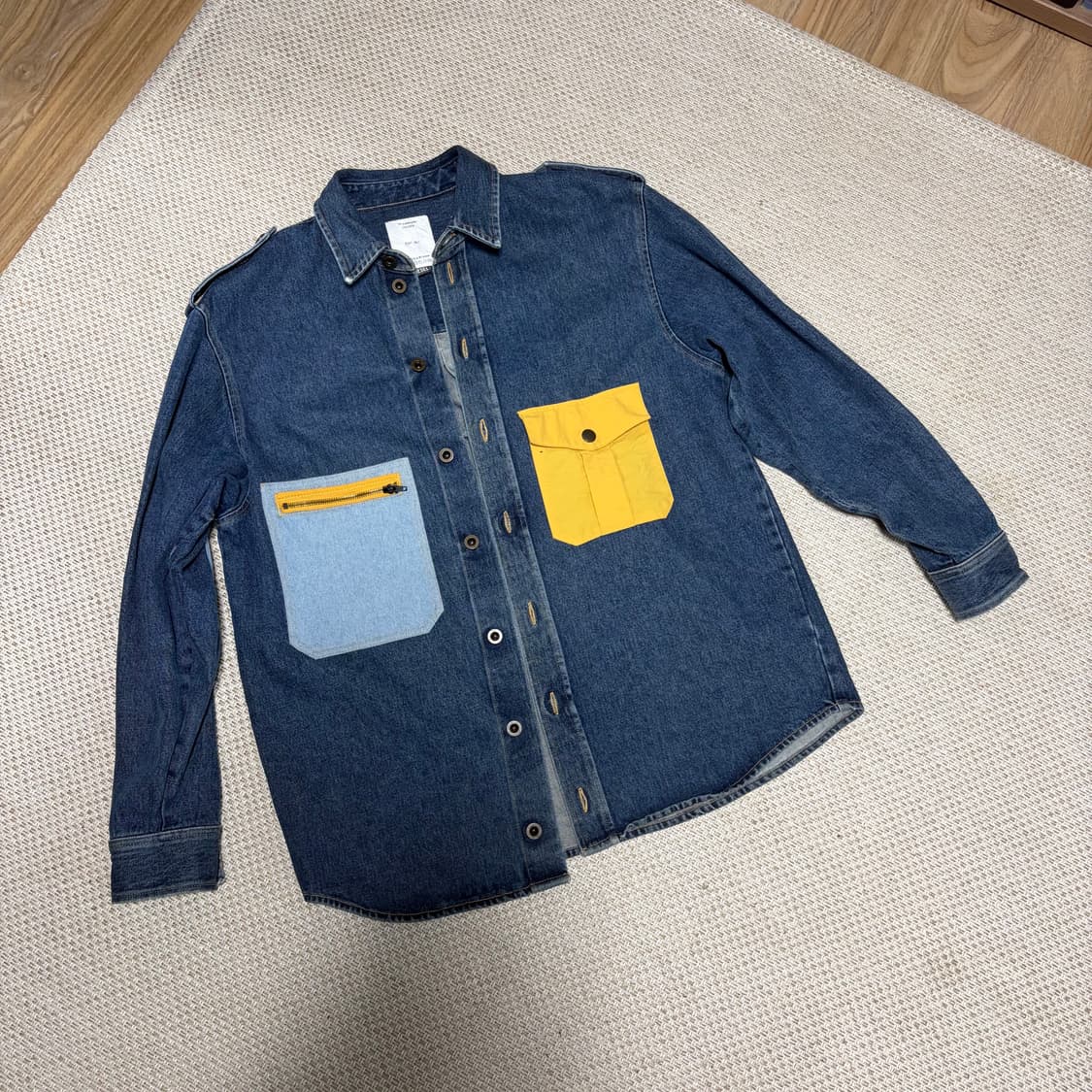 고샤 루브친스키 gr-uniforma 디젤 데님 셔츠 자켓 상품이미지2