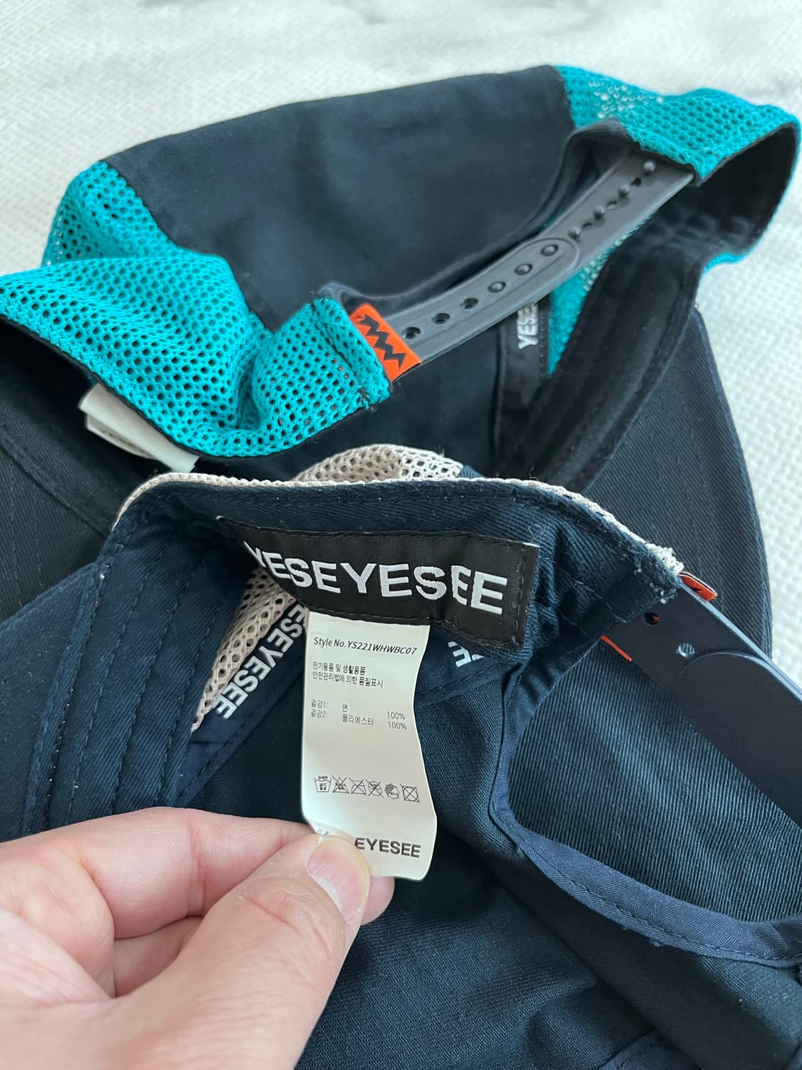 예스아이씨 모자 2개 일괄 상품이미지3