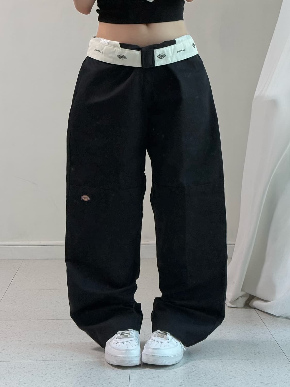 디키즈 블랙 루즈핏 팬츠 상품이미지1