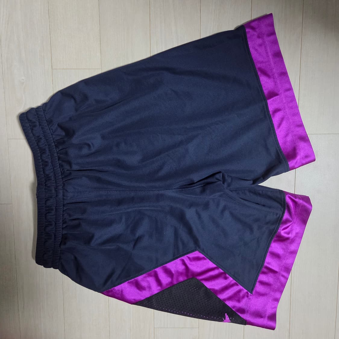 [asia L] 조던 다이아몬드 메쉬 반바지 쇼츠 네이비 / 퍼플 상품이미지2