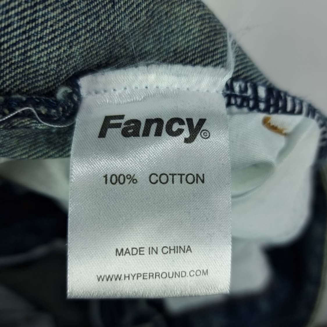 [팬시클럽] 벨티드 그래픽 부츠컷 데님 팬츠 청바지 M19691 상품이미지10