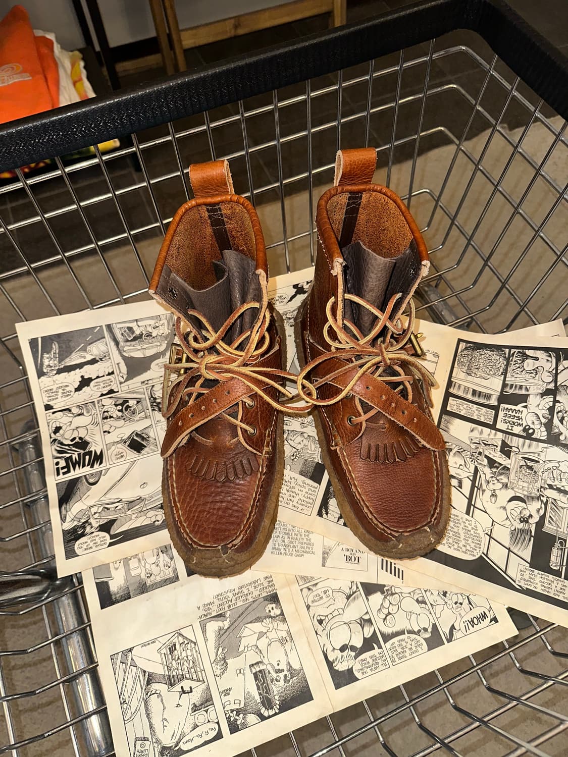 Yuketen moccasin hunt boots 상품이미지4