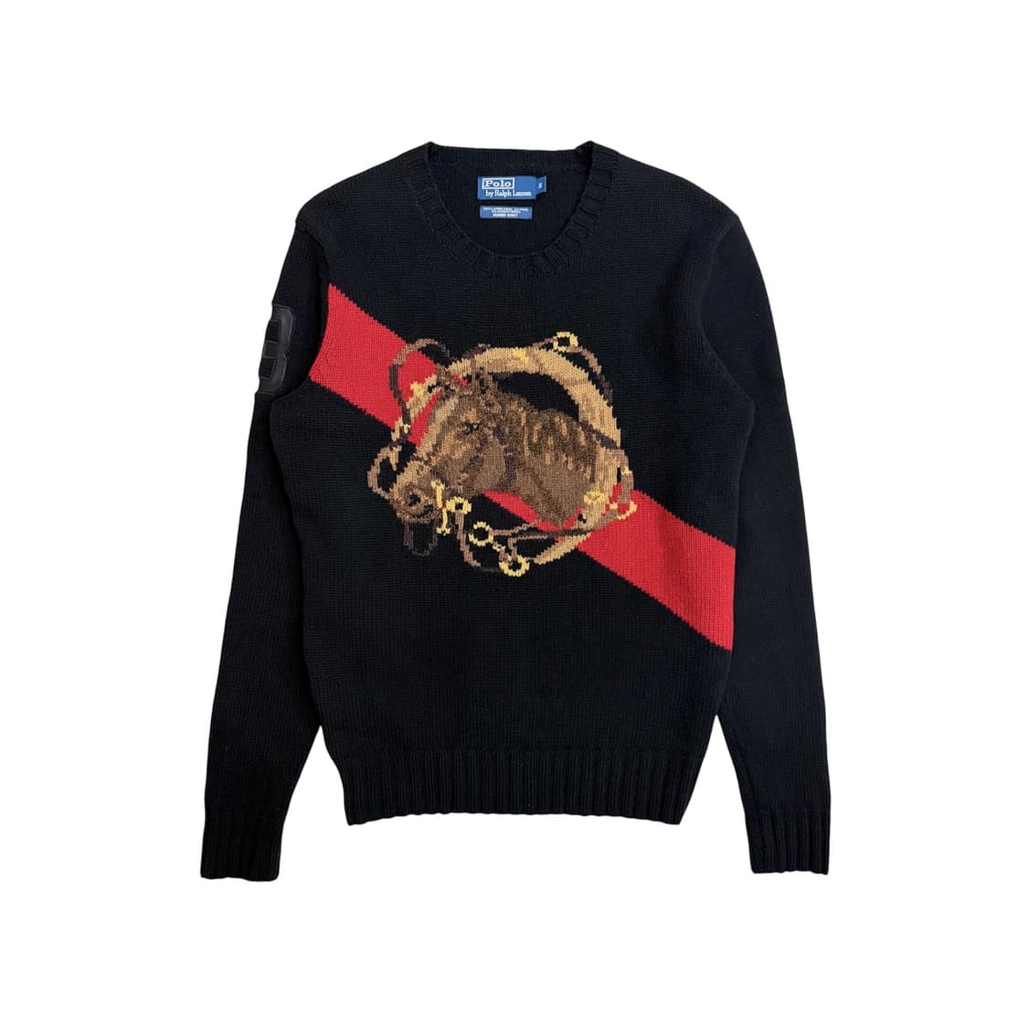 폴로 랄프로렌 00s 빅포니 핸드 니트 s 실측 95-100 m-l 정도 상품이미지1