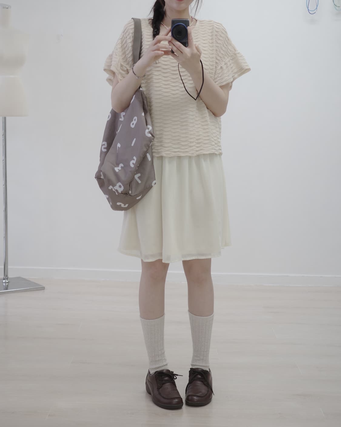 Style Operation light beige one-piece 상품이미지1