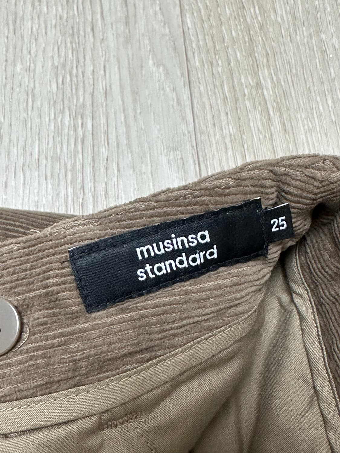 무신사 스탠다드 골덴 반바지 25 상품이미지2