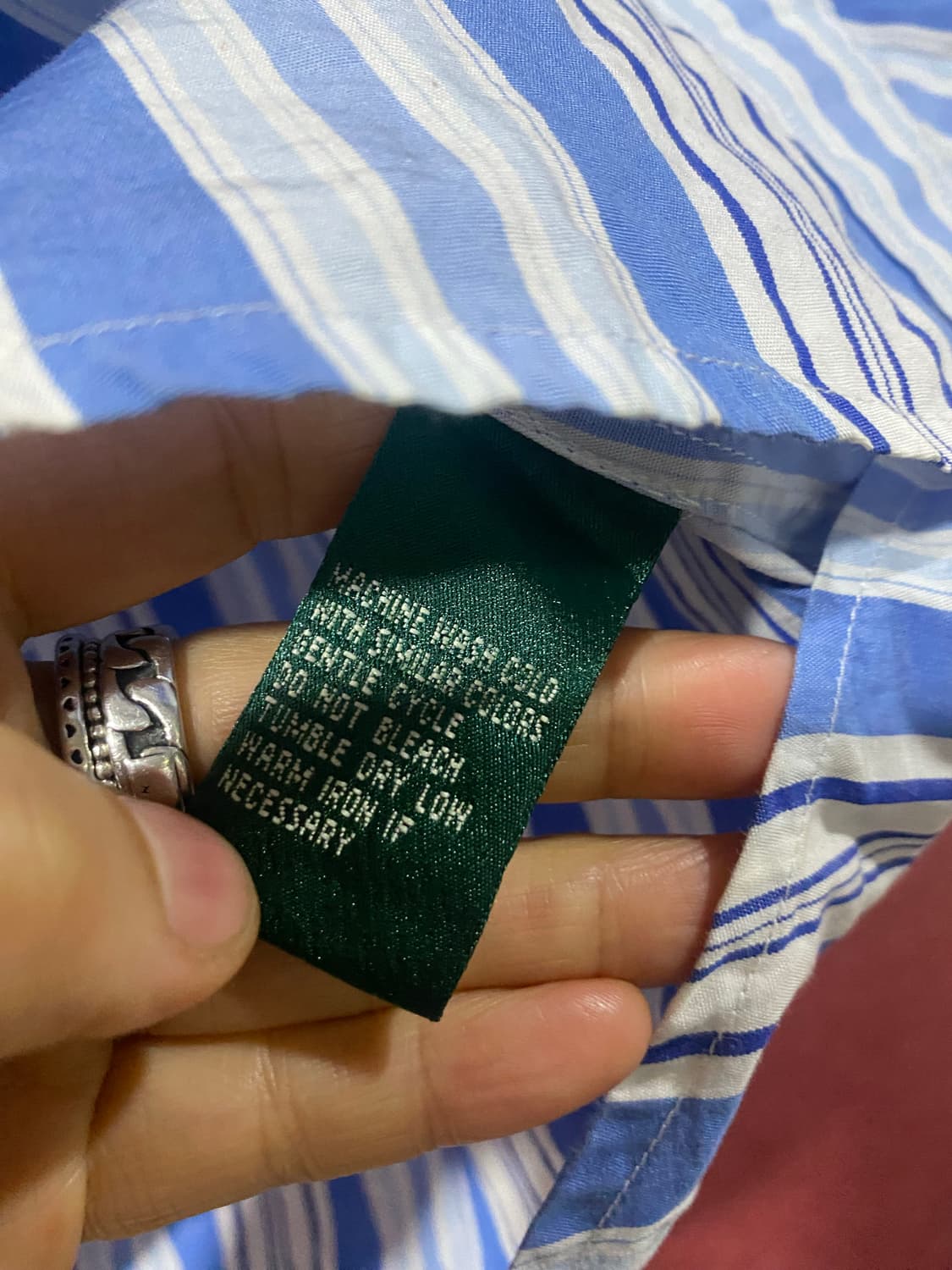 로렌 랄프 로렌 스트라이프 셔츠 M(정품) 상품이미지8