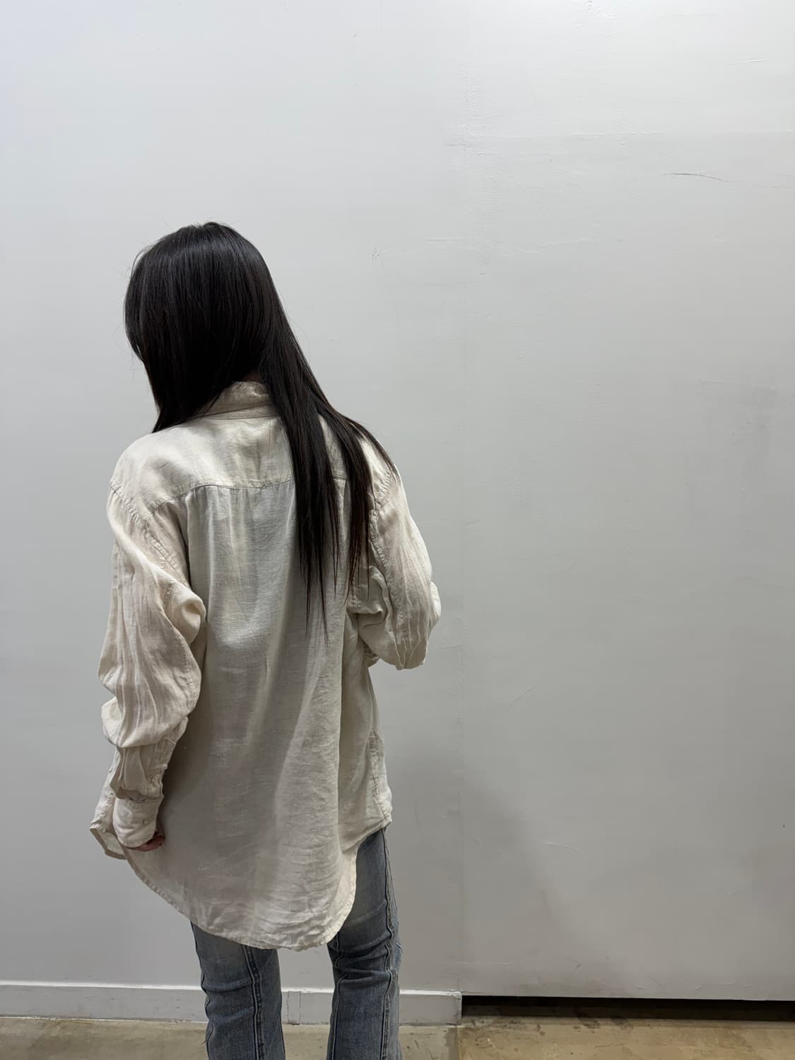 꼼데가르송 간류 리넨 오버핏 블레이저 상품이미지10