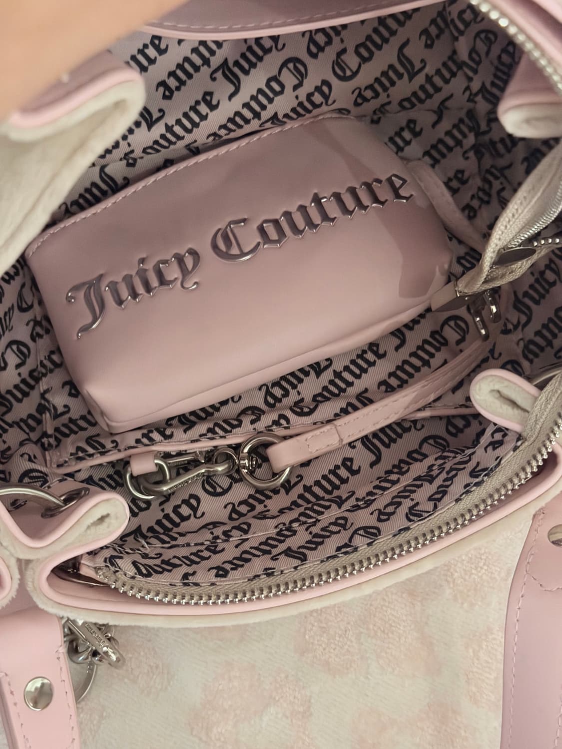 쥬시꾸뛰르 트윈독 만두백 가방 베메클 베이비베어 갸루 핀터깔 y2k 상품이미지5