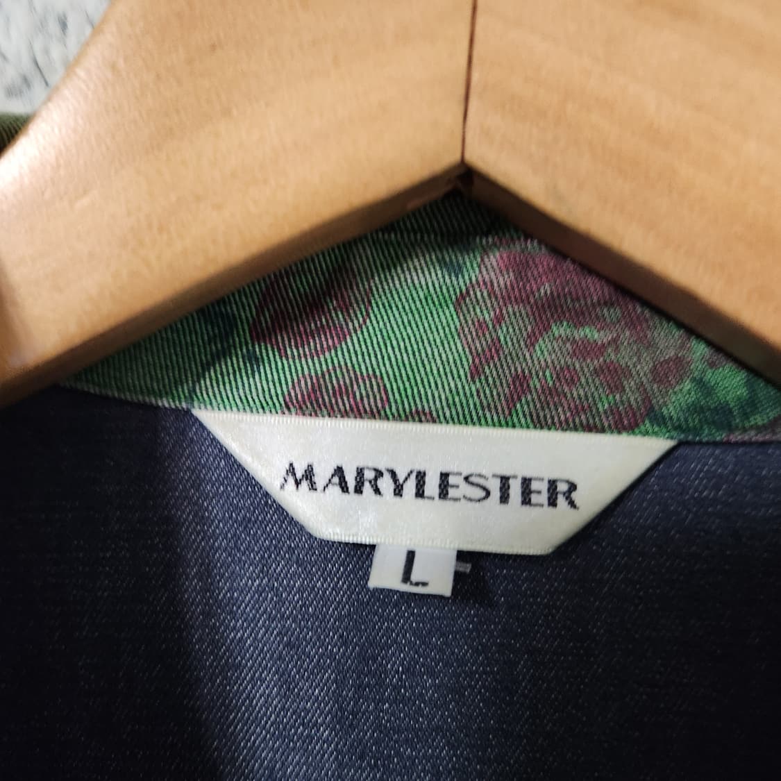 H373 [L] Marylester JPN 플라워 자켓 상품이미지3