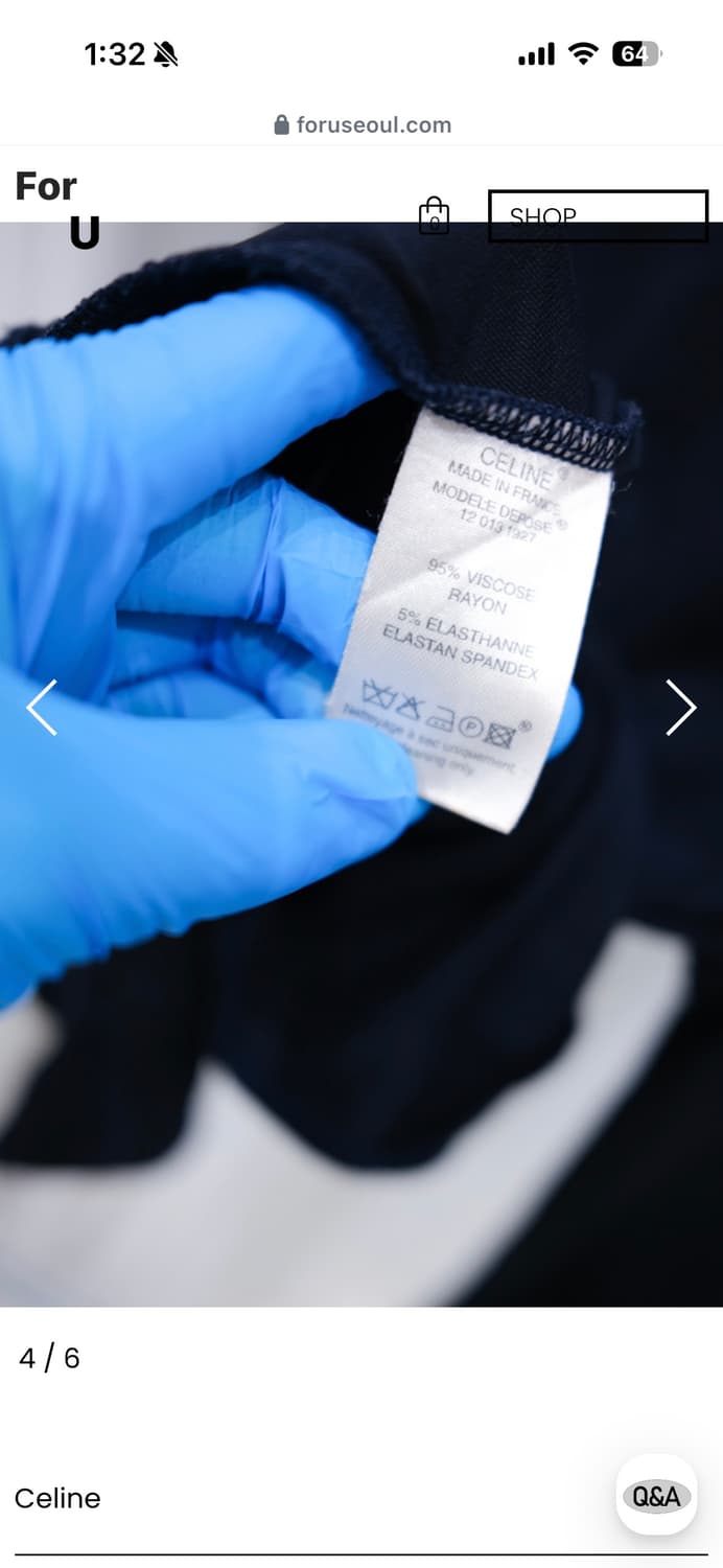 셀린느 바디수트 상품이미지4