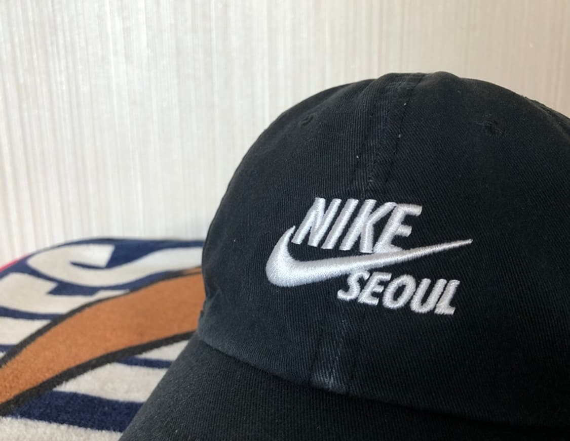 나이키서울(SEOUL) 한정모자/볼캡/태극기패치/블랙 상품이미지5