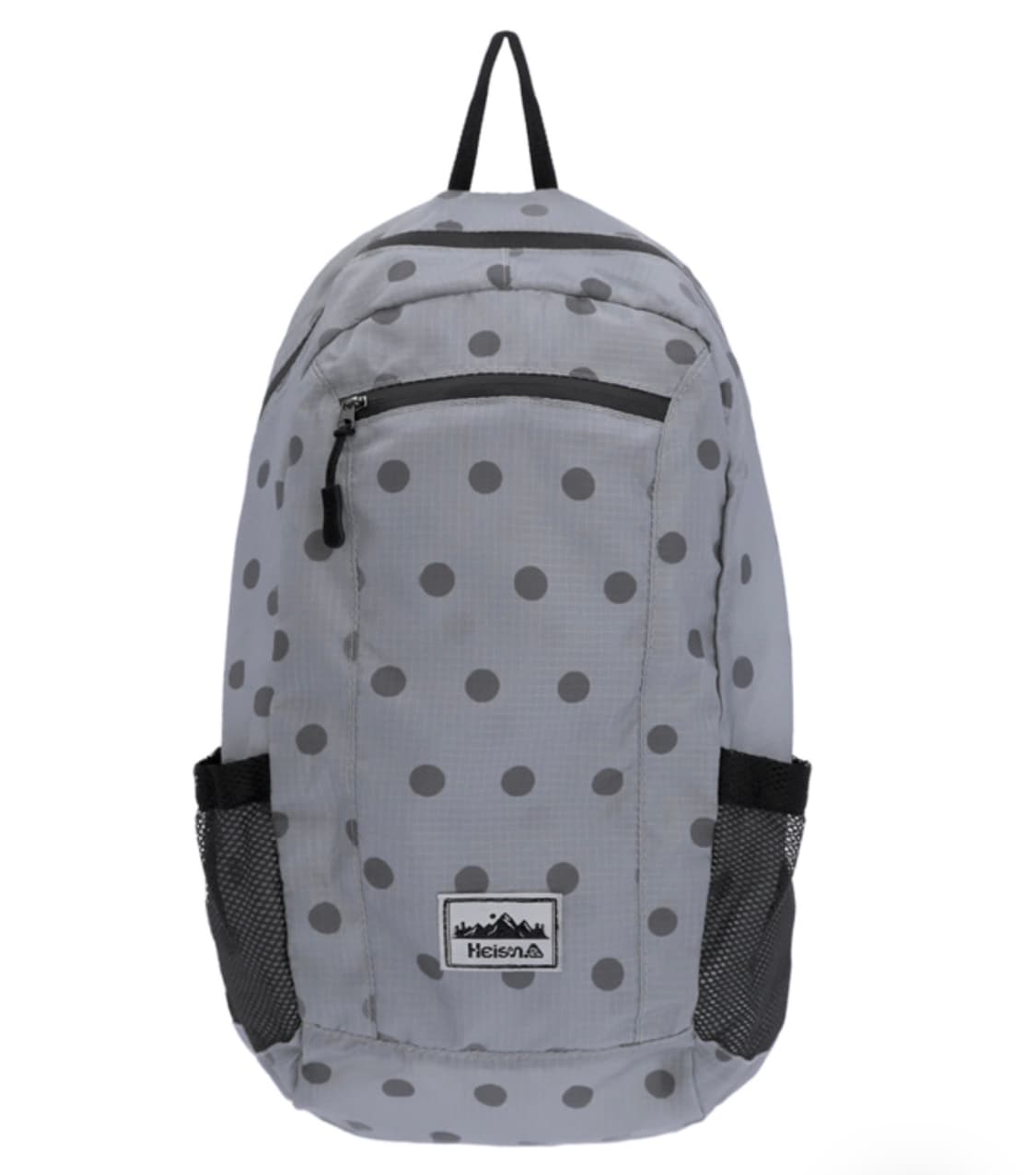 하이산 도트 백팩 차콜 색상 상품이미지1