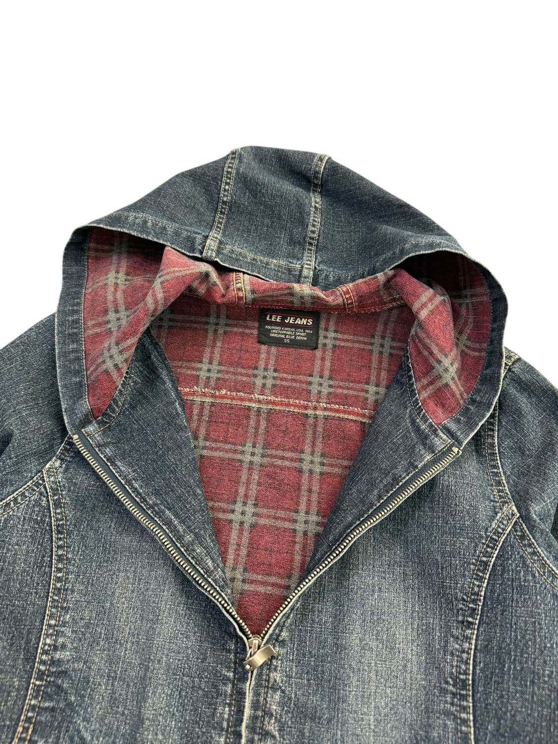 90‘s 리 진스 데님 후드자켓 상품이미지10