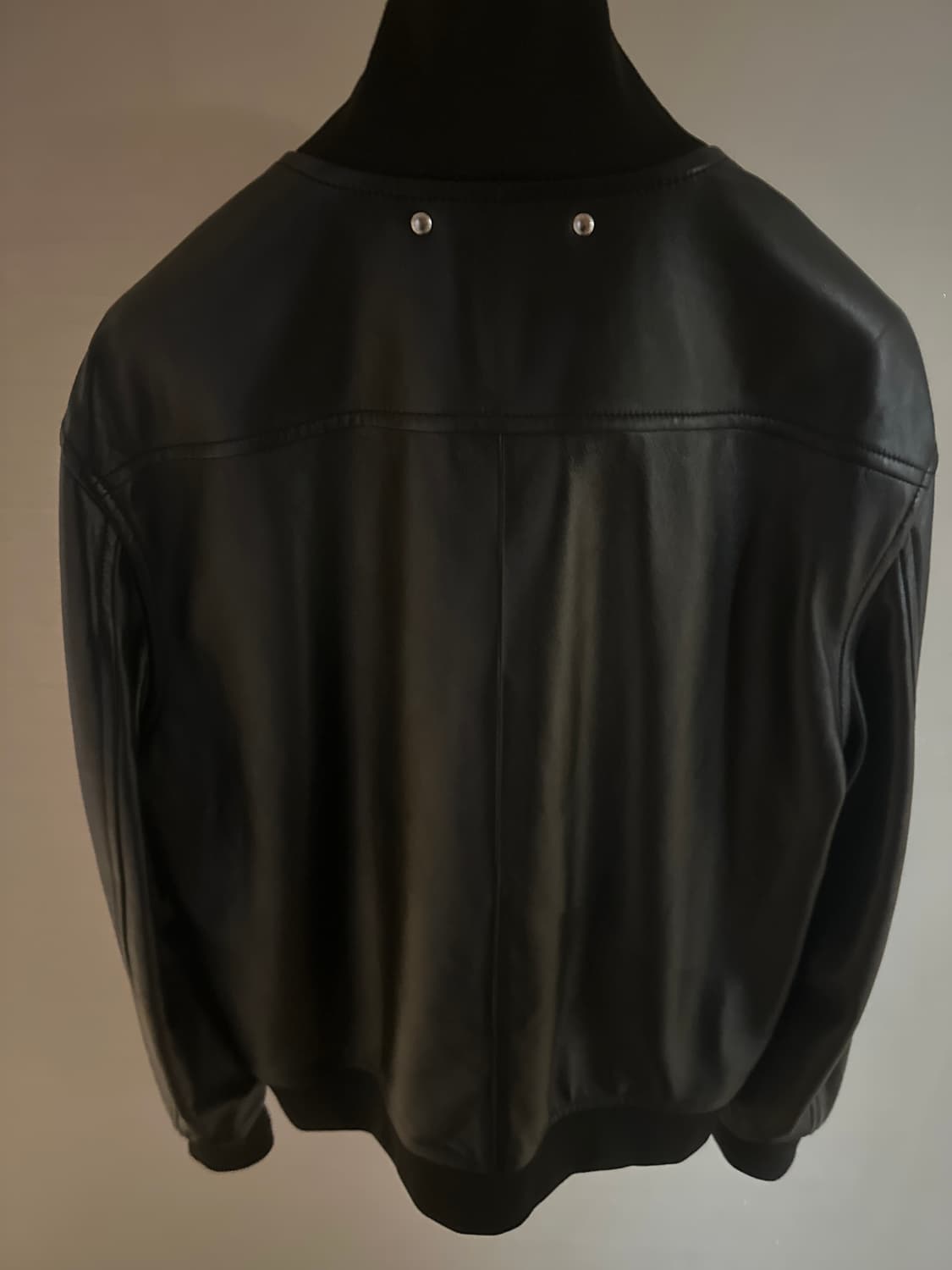 폴스미스 립 트리밍 레더 봄버자켓 상품이미지3