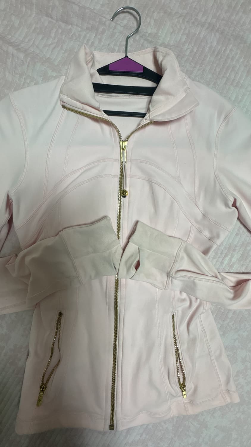룰루레몬 핑크 펄&골드 디파인 자켓 (define jacket pink) 상품이미지4