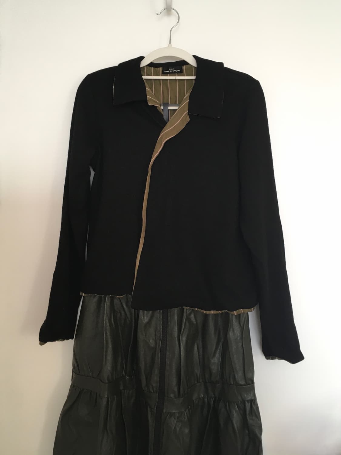 Comme des GARCONS tricot collared top 상품이미지1