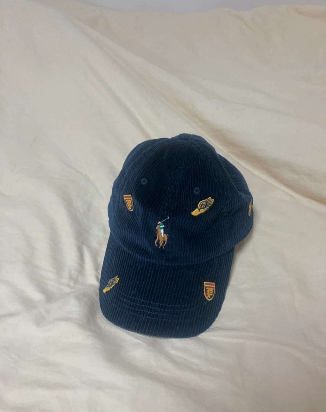 폴로 멀티포니 코듀로이 볼캡 모자 상품이미지2