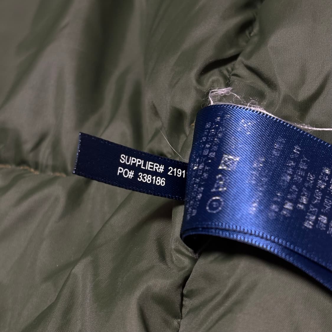 [S] 폴로 랄프로렌 캐나다 밀리터리 다운파카 상품이미지4