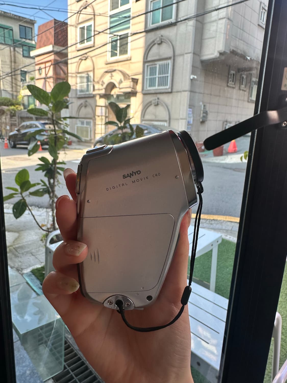 (작례o) 산요 작티 C40 레드벨벳 조이 빈티지캠코더  상품이미지3