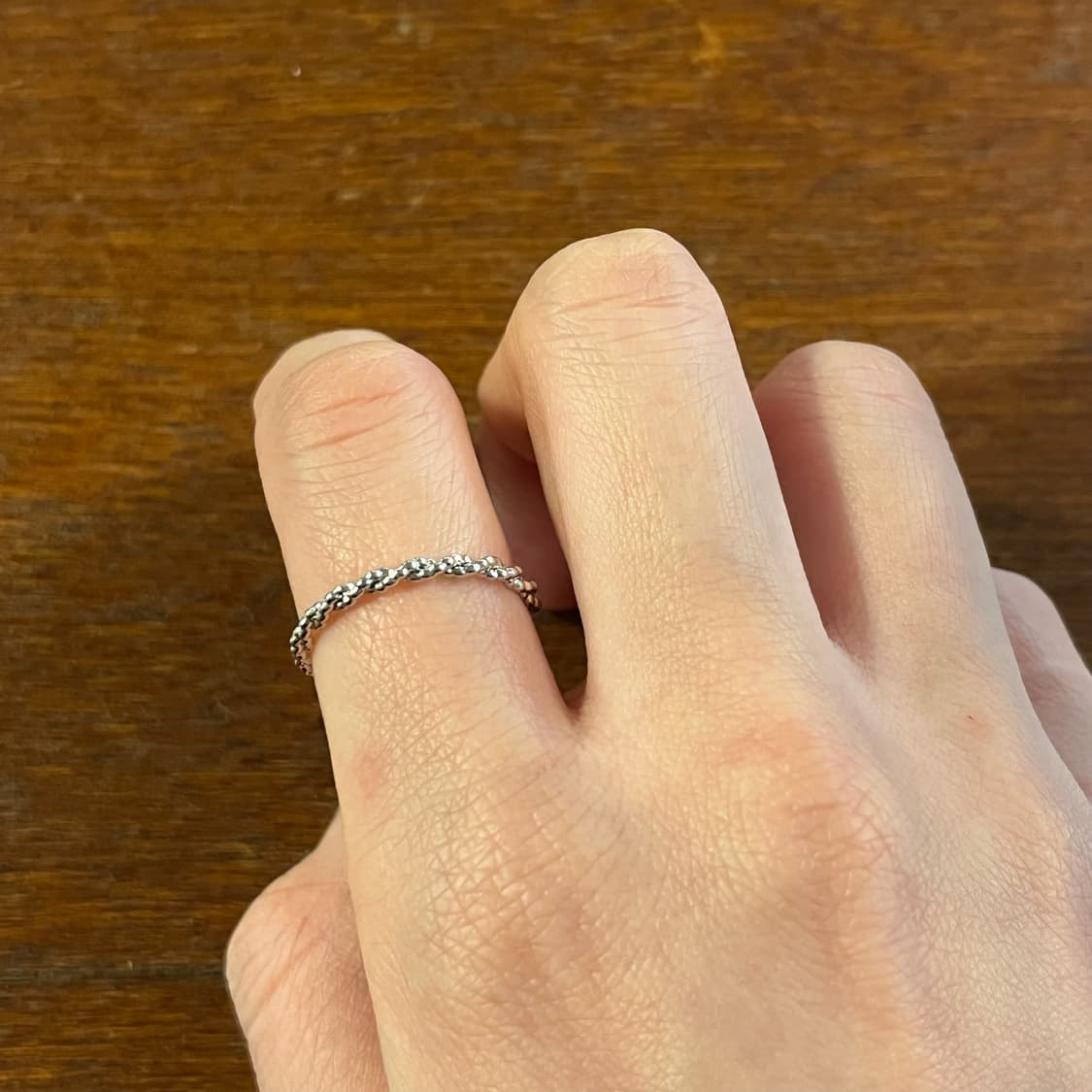 새상품 여성 신주 꽈베기 실반지  상품이미지3