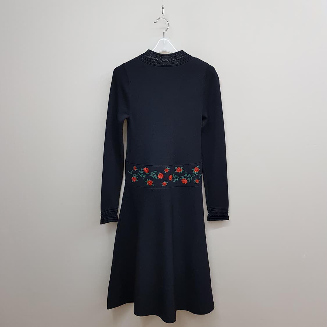 산드로 SANDRO 로즈 자수 롱원피스 1사이즈 상품이미지6