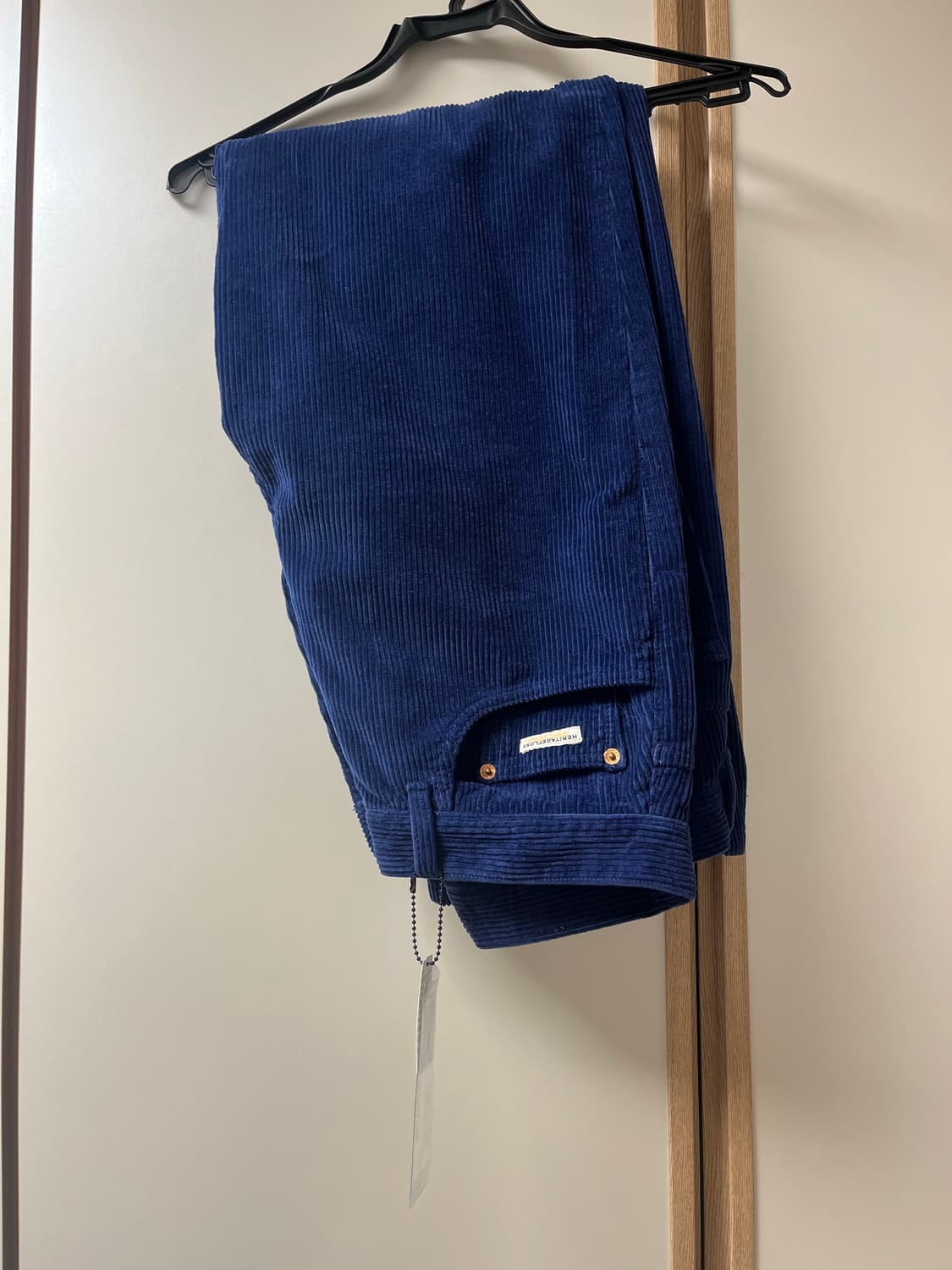 [헤리티지플로스]CREST WASHED CORDUROY PANTS(블루) 상품이미지8