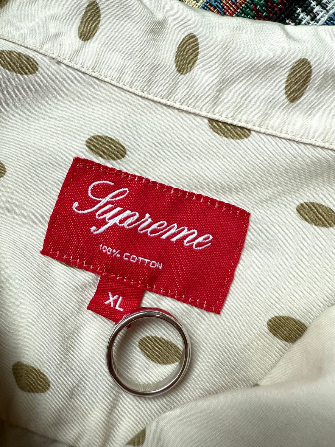 13ss 슈프림 닷 로고 셔츠 상품이미지5