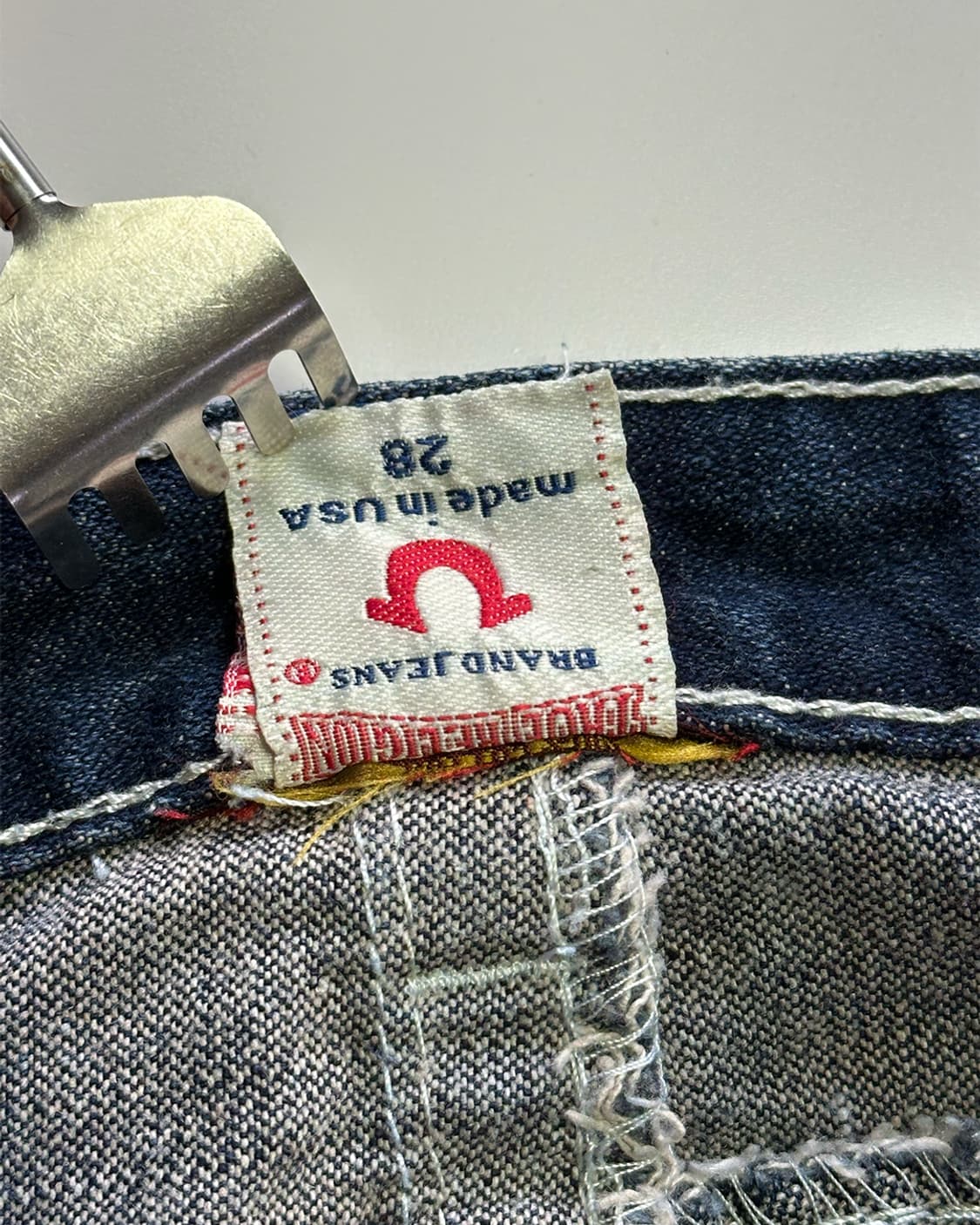 트루릴리전 조이 로우라이즈 데님 팬츠 상품이미지6