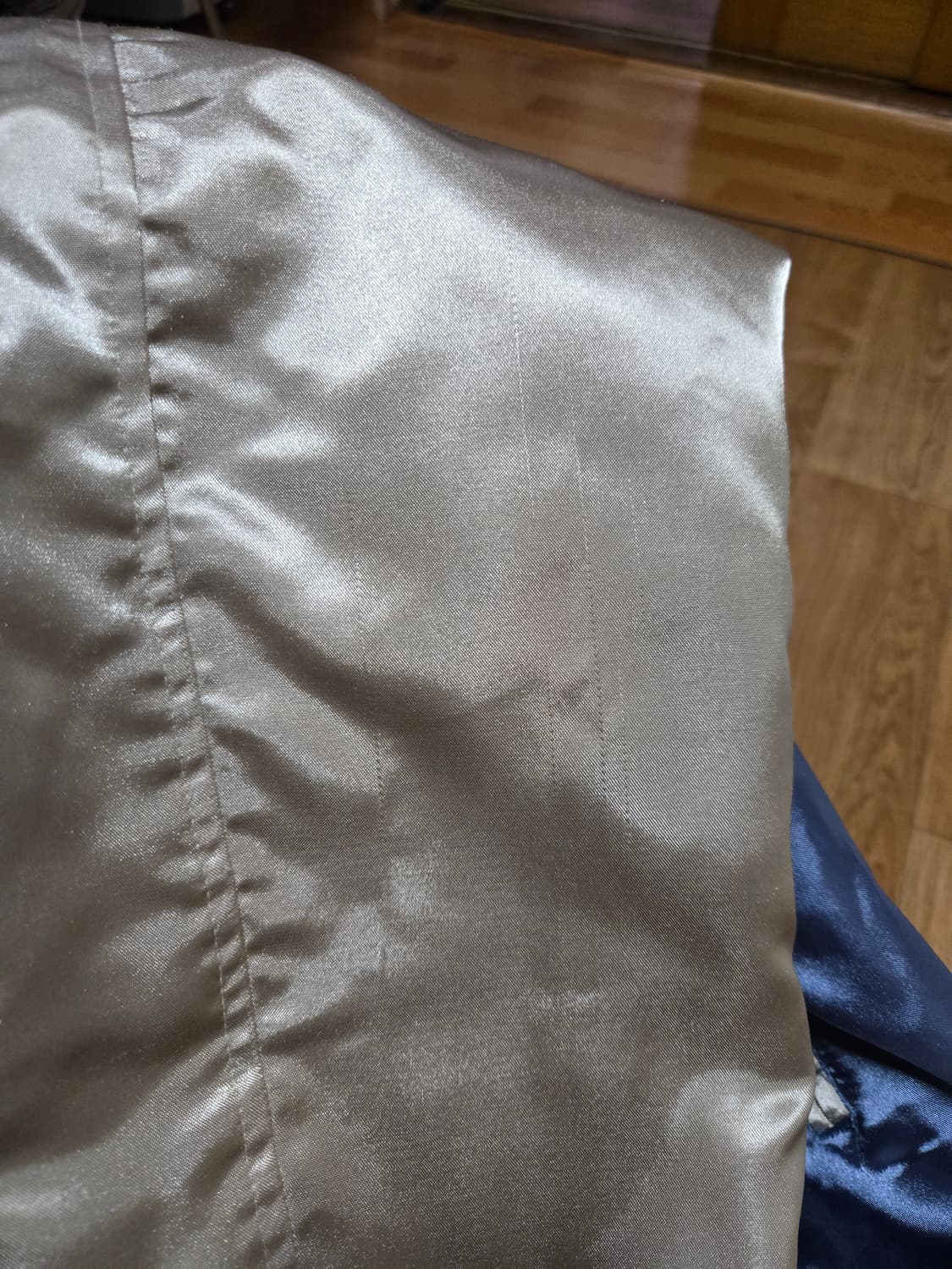 커렌트 글로시 스카이블루 바시트 자켓 상품이미지10