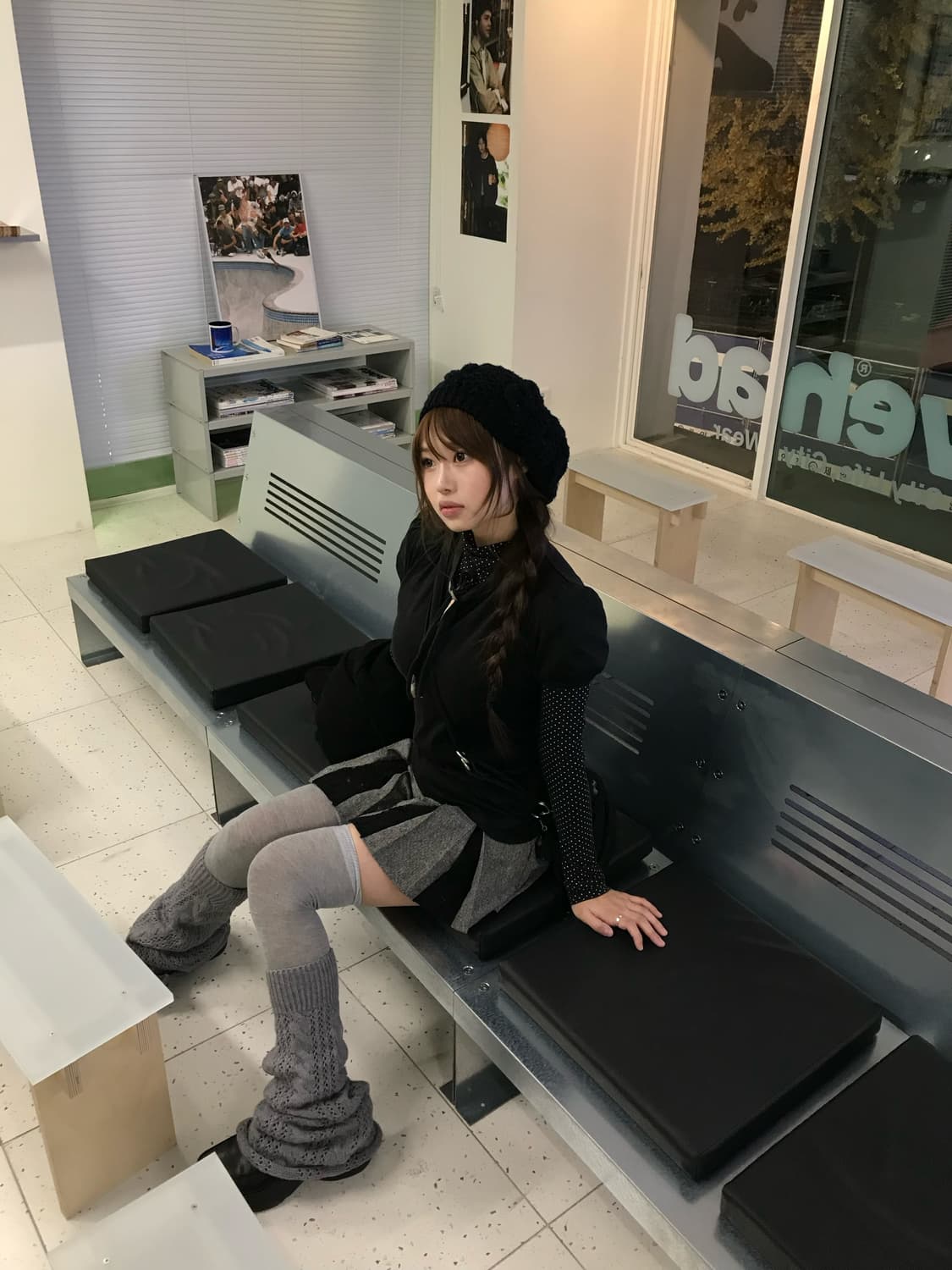 버버리 무채색 니혼진 더블코트 코디세트 상품이미지1