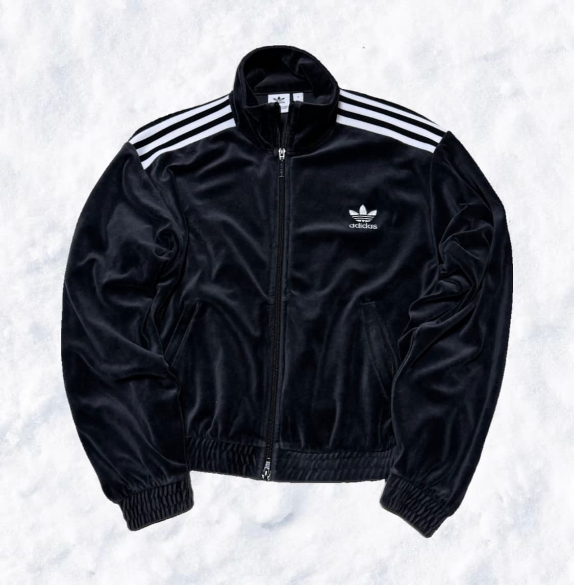 아디다스 벨벳 투웨이 블랙 져지 상품이미지1