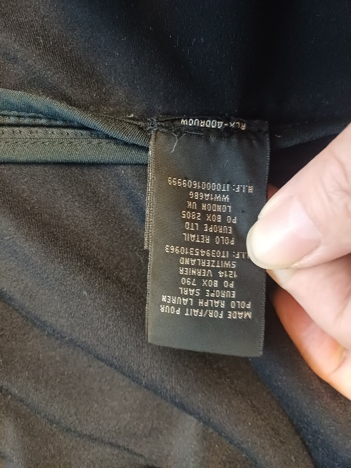 RLX 랄프 로렌 울캐시미어 하이브리드 라이더 자켓 (정품) 상품이미지9