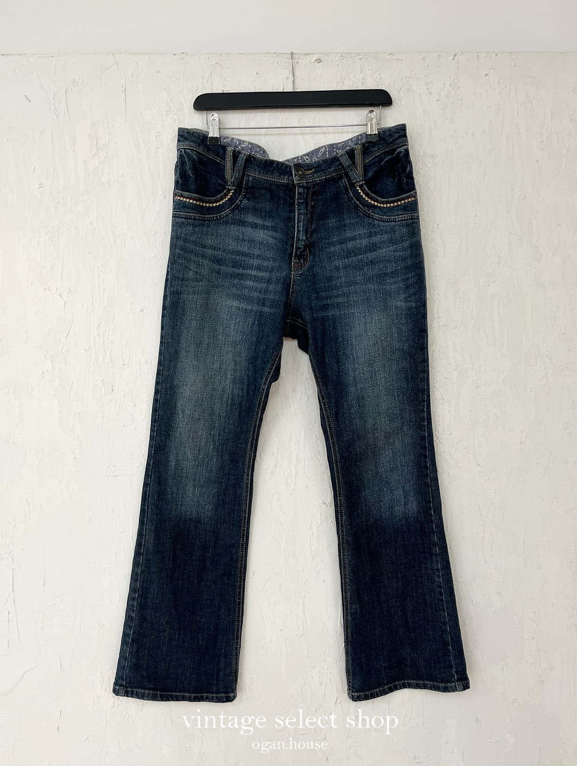 vintage washed straight denim pants 상품이미지1
