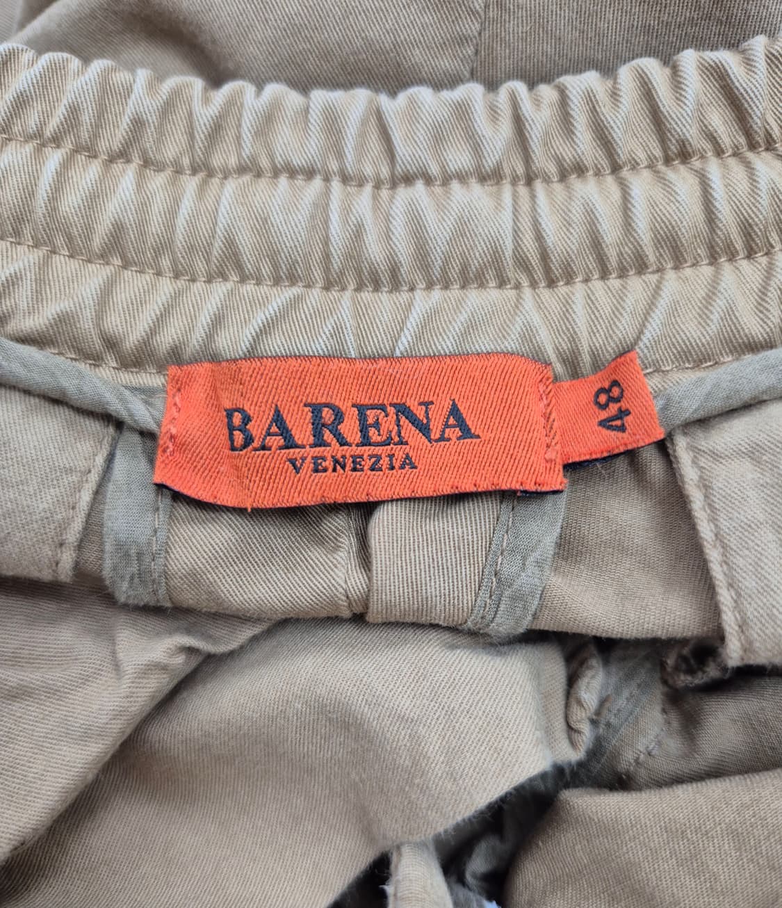 BARENA VENEZIA 코튼 밴딩 치노 팬츠 상품이미지7