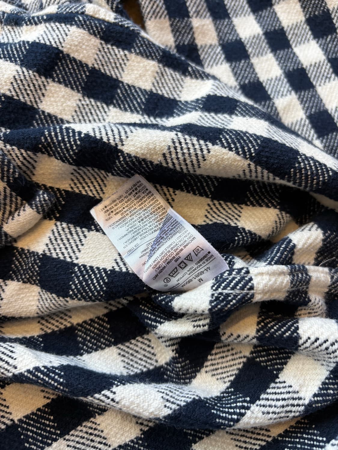 갭 GAP 빈티지 체크 플란넬 셔츠 상품이미지5