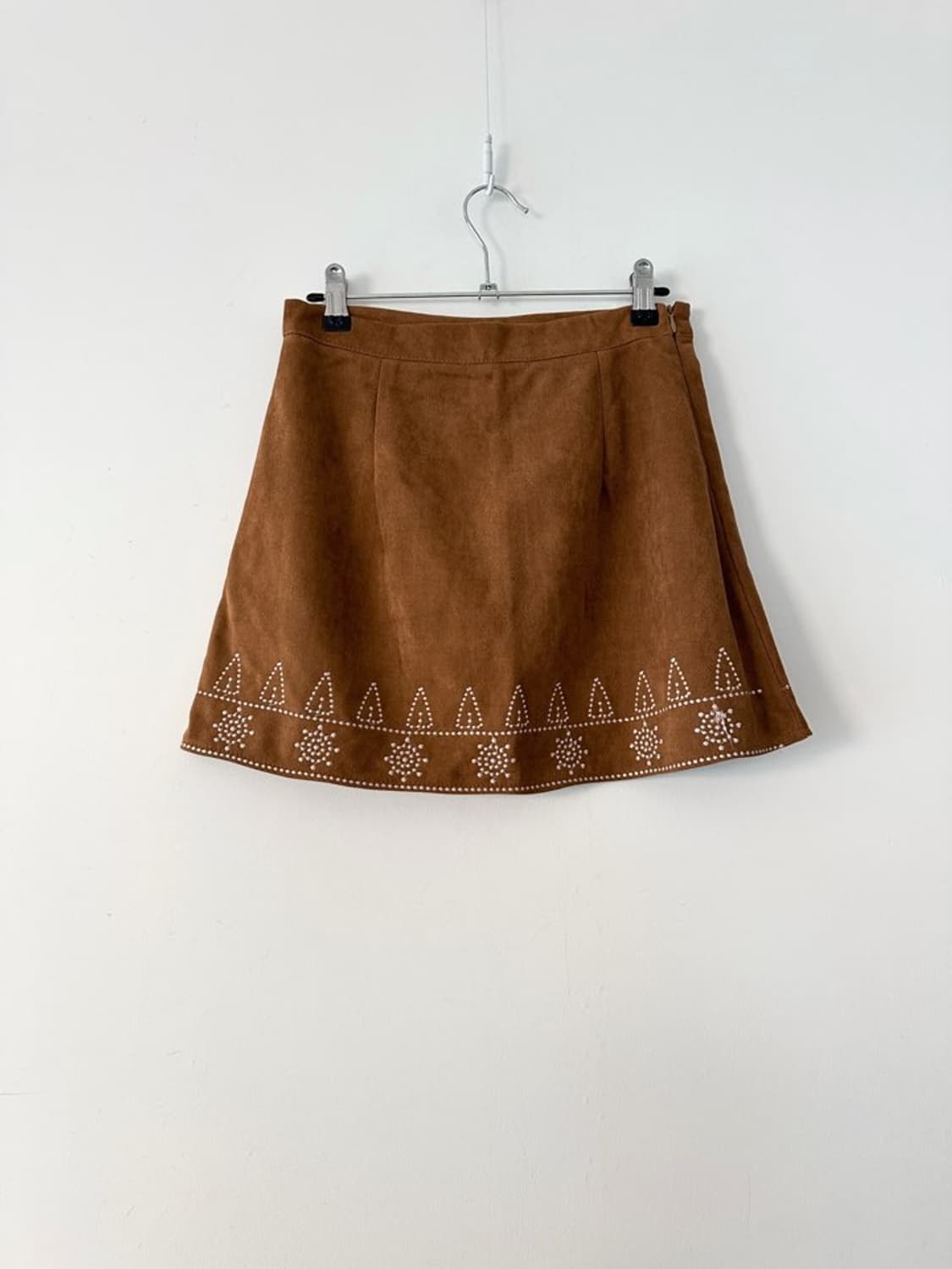 Ancient suede western skirt  상품이미지3