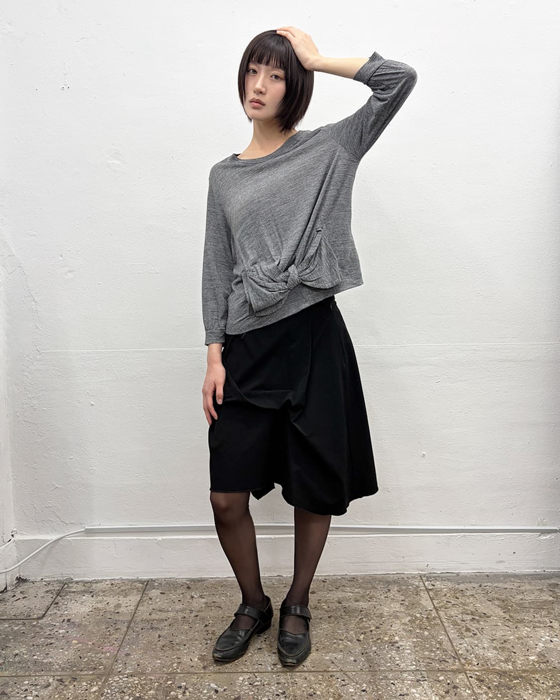 끌로에 보우 디테일 롱슬리브 상품이미지5