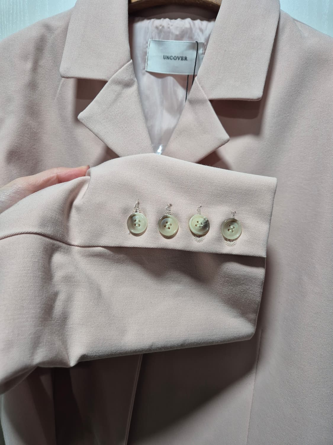 (타임세일)(새상품)스타일난다 핑크 크롭 자켓 상품이미지9