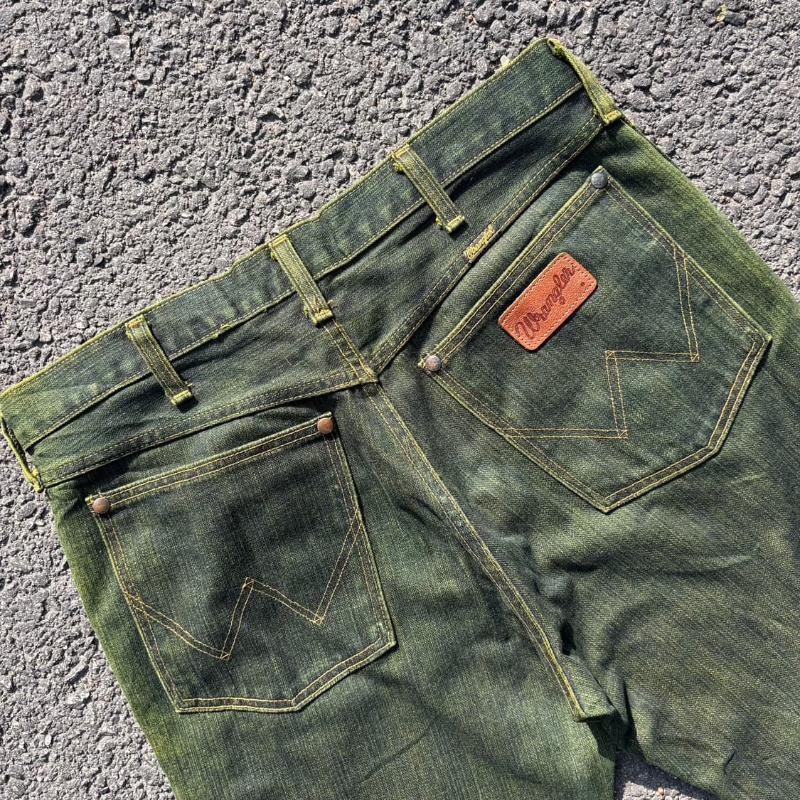 일본 랭글러 부츠컷 데님 팬츠 상품이미지10