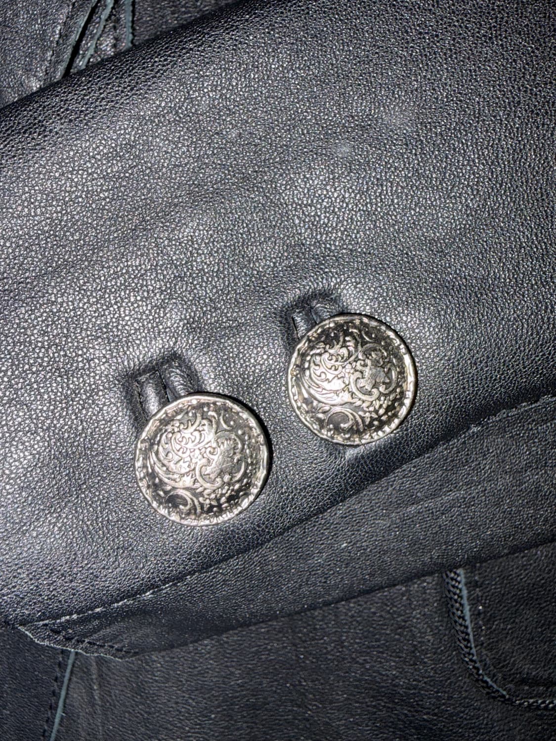 우영미 가죽 블레이저 (66) 상품이미지4