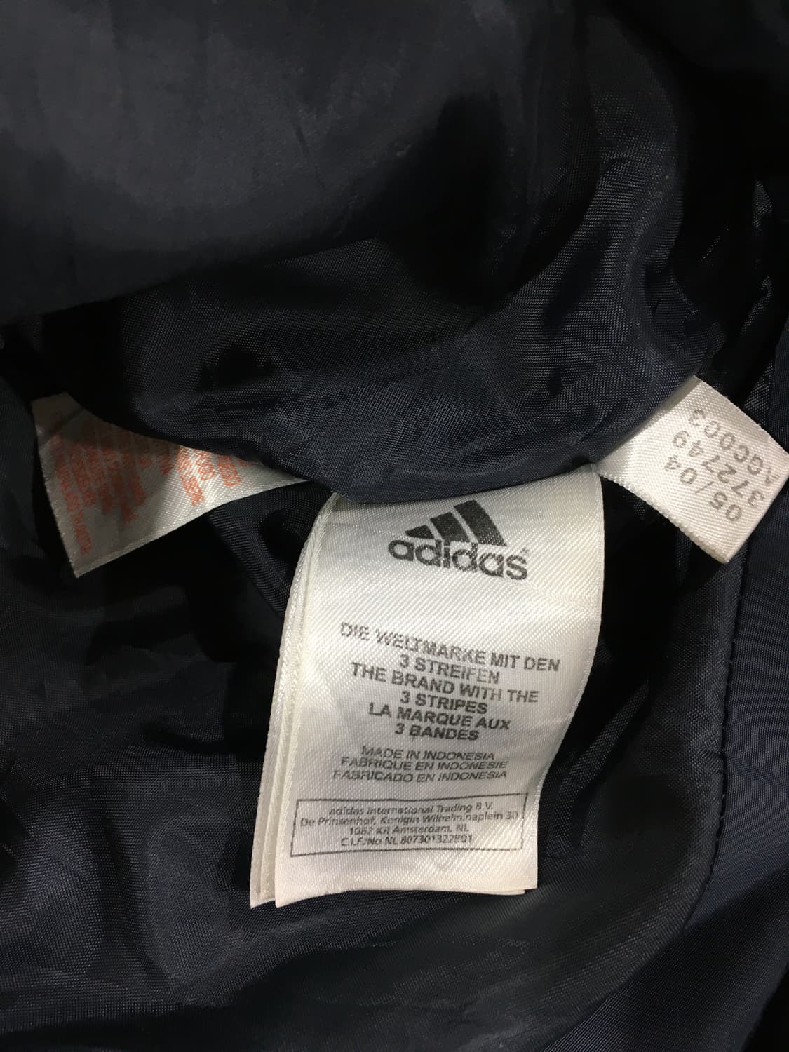 아디다스 네이비 바람막이 자켓 상품이미지4