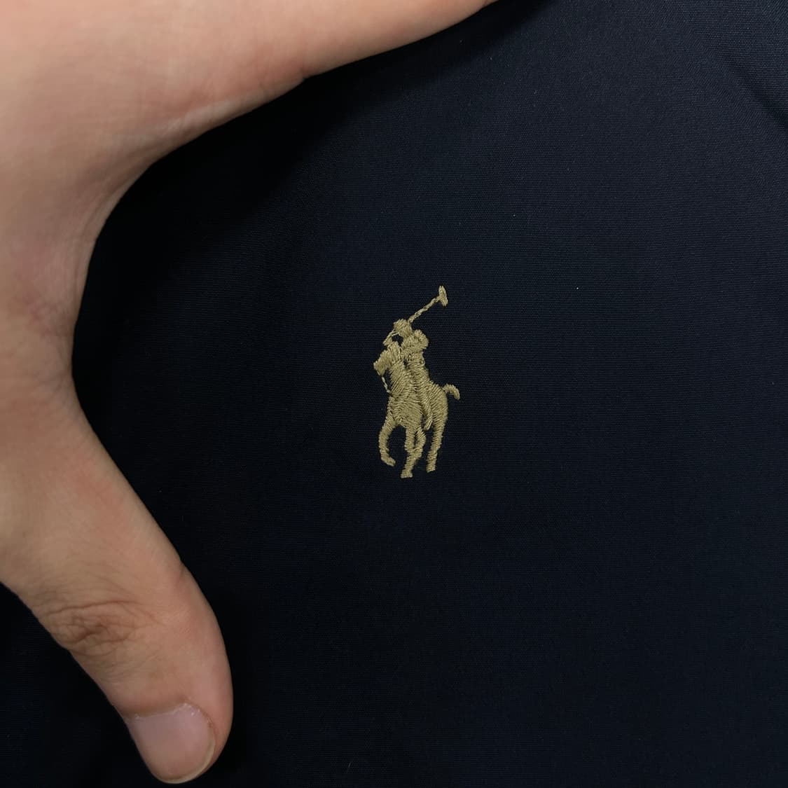 폴로 네이비 폴리쉘 블루종(S) 상품이미지4