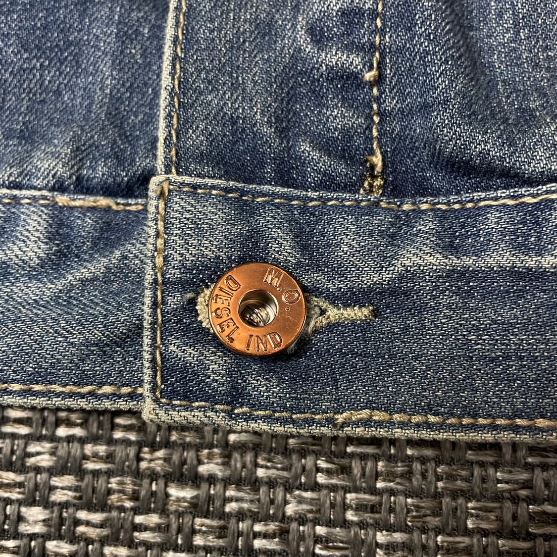 아디다스 오리지널스 중청 투포켓 데님 자켓 XL 상품이미지5