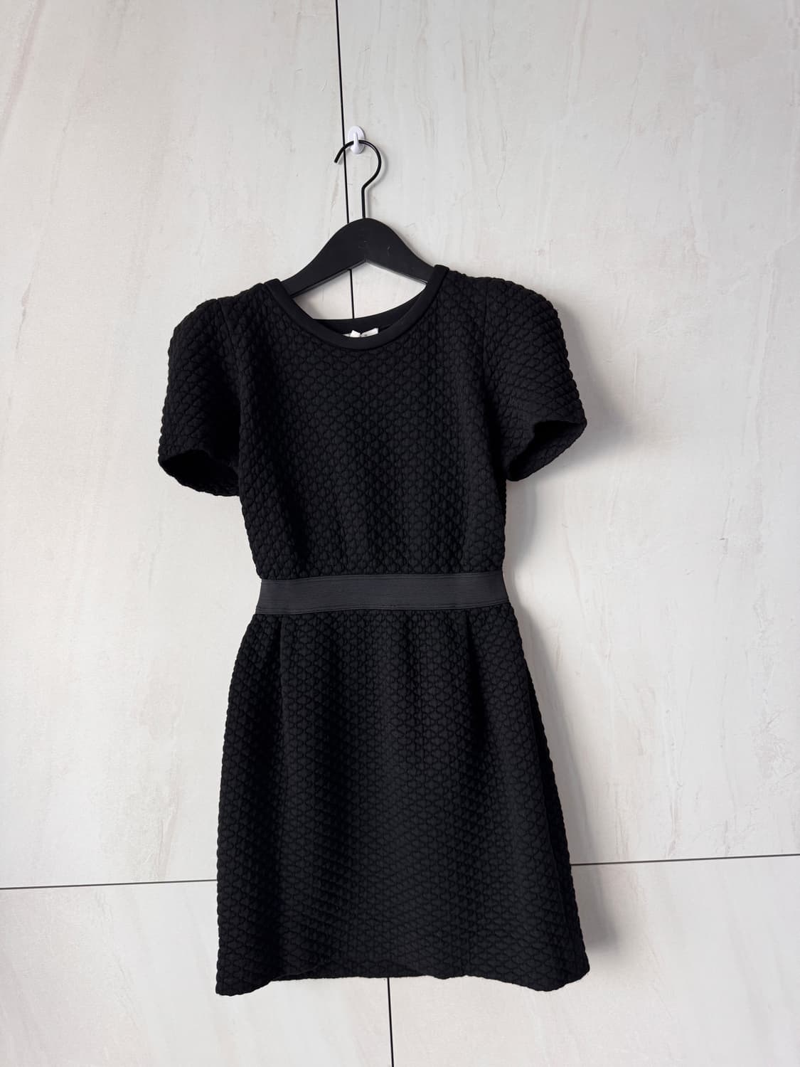 새상품 컨디션sandro 블랙 텍스처 원피스 2(44,55사이즈가능) 상품이미지8